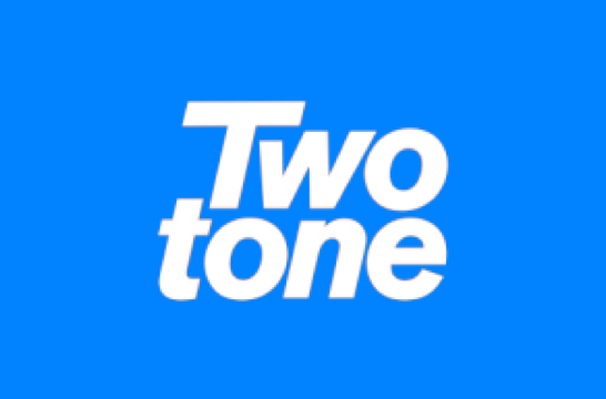 twotone-bluebackgroung